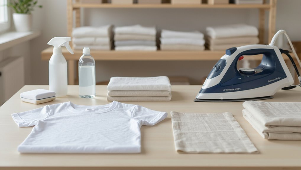 prepare fabric for painting