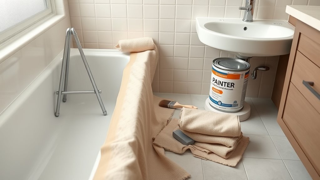 prepare mask prime paint