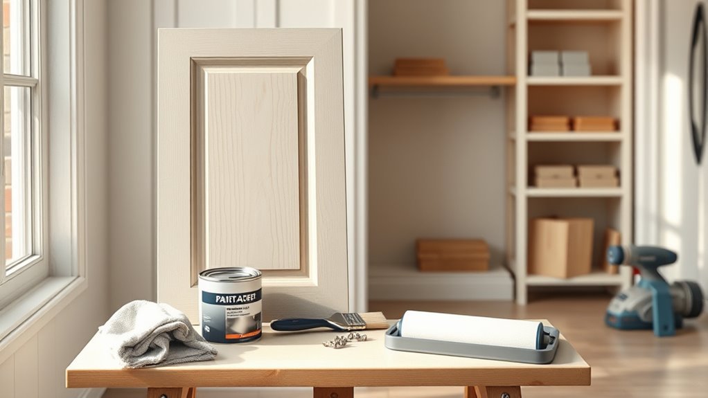 prepare paint sand seal