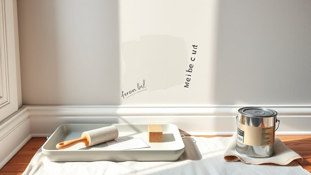 prepare prime and paint carefully