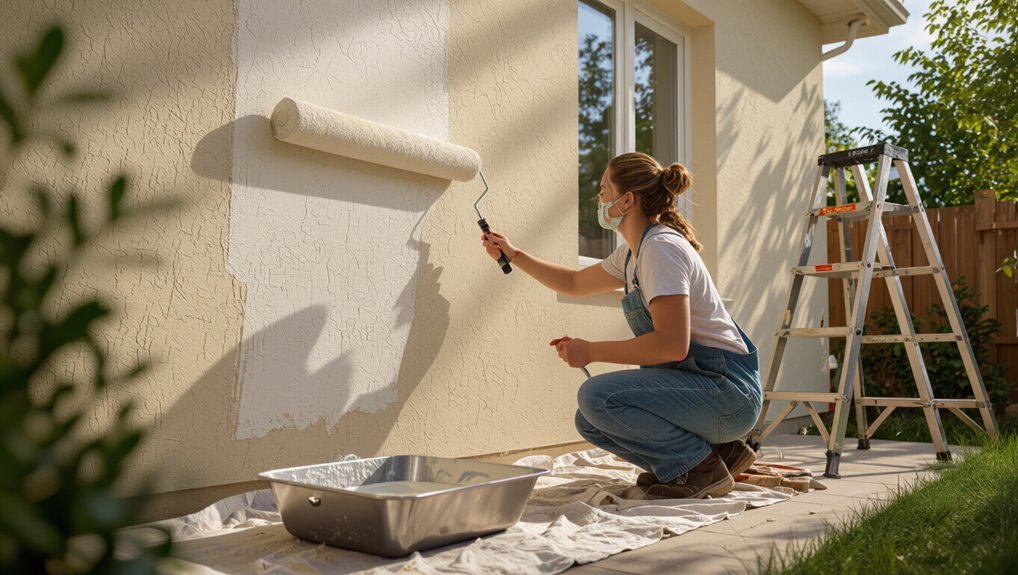 prepare prime paint inspect