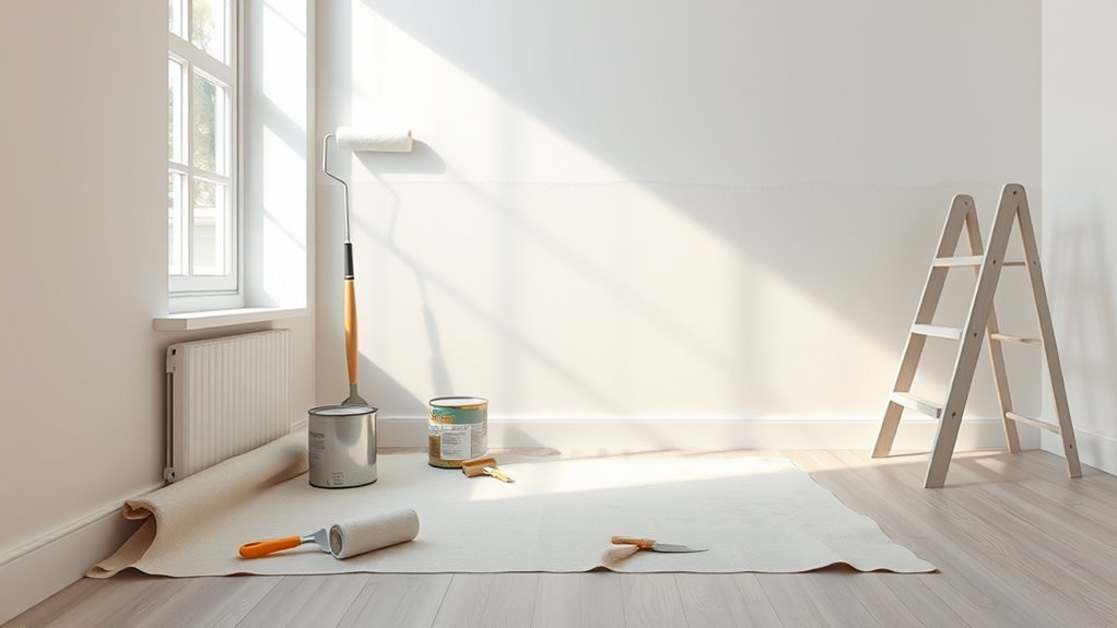 prepare protect paint relax