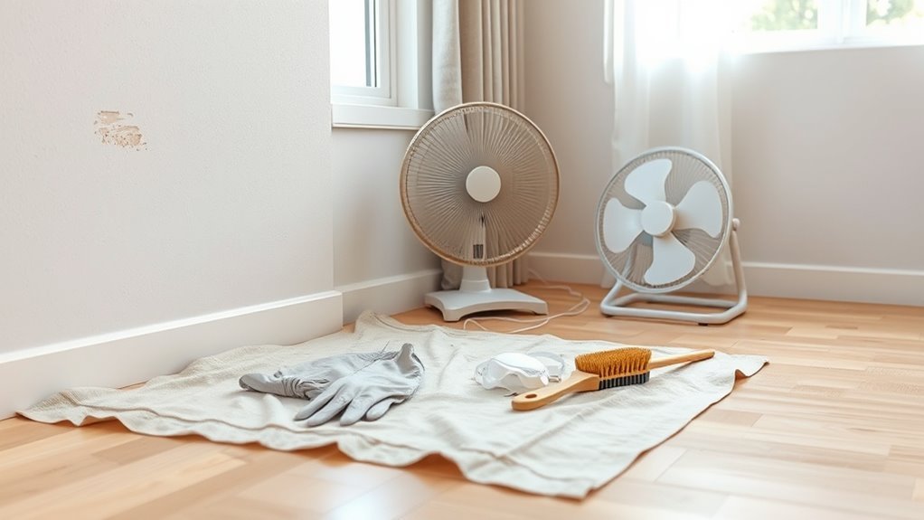 prepare protect ventilate contain