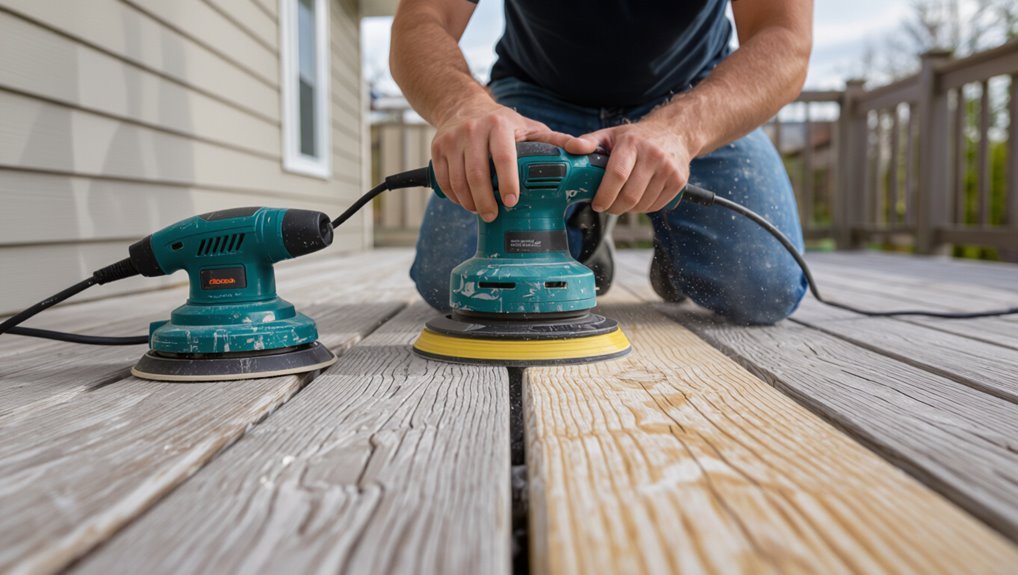 prepare sand inspect refinish
