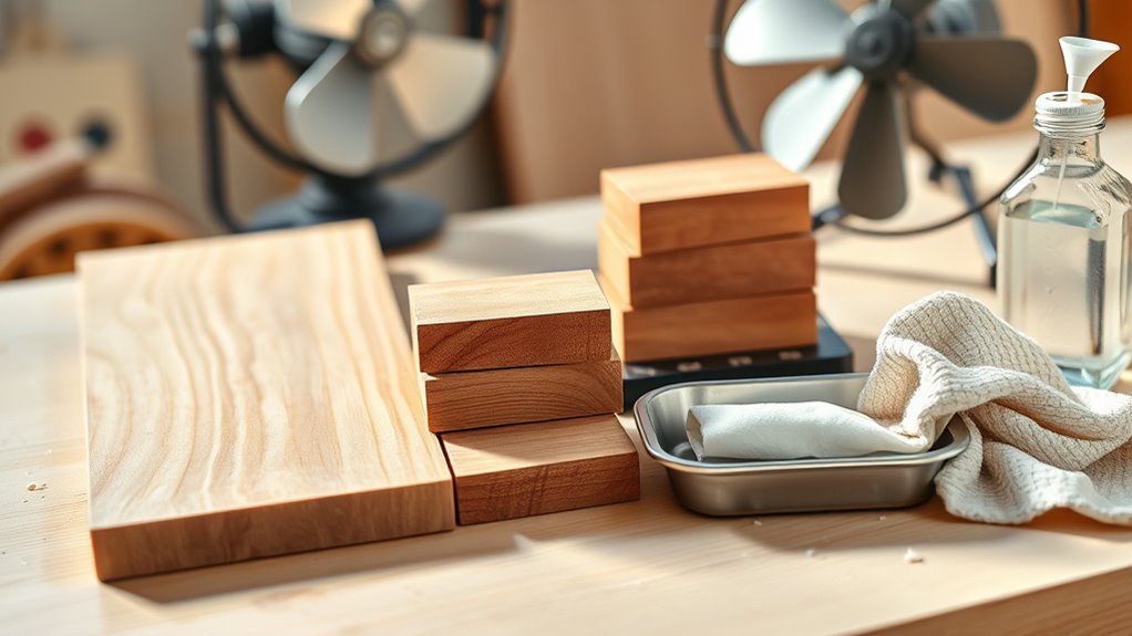 prepare sand seal finish