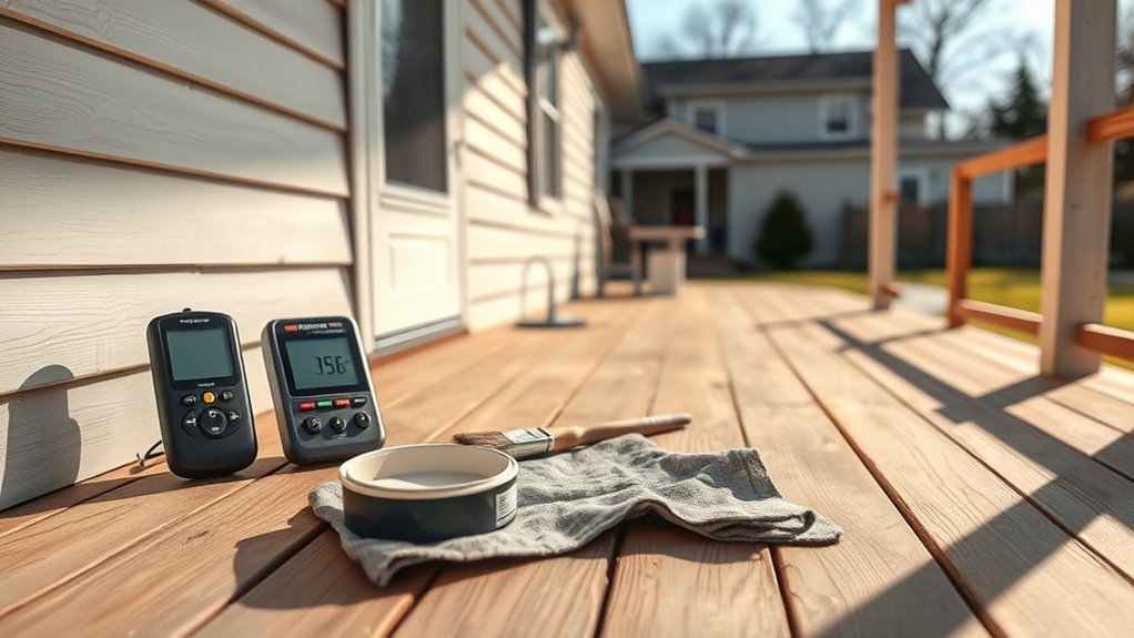 prepare surface and conditions