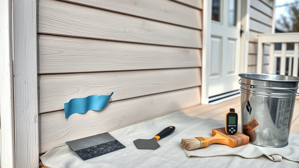 prepare surfaces in cold weather