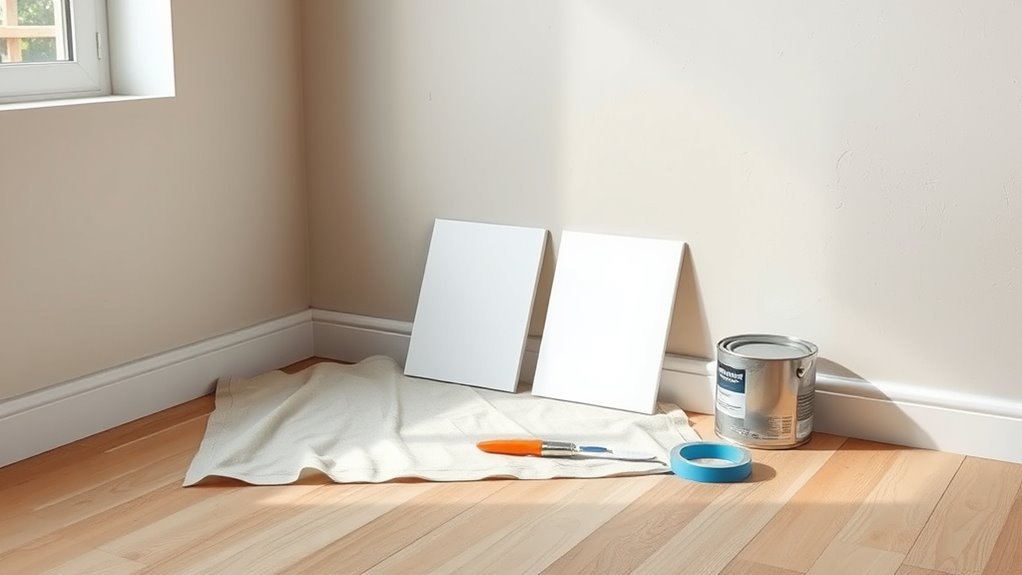 prepare wall for accurate color