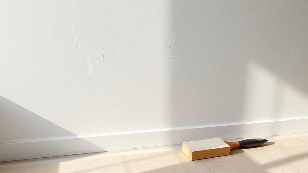 prepare wall surface thoroughly