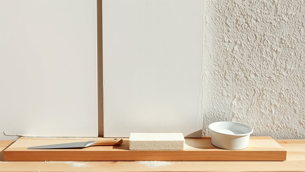 prepare wall surfaces properly