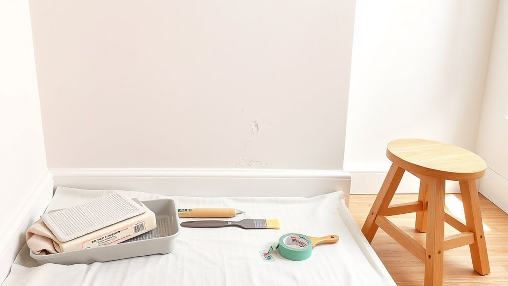 prepare walls before painting