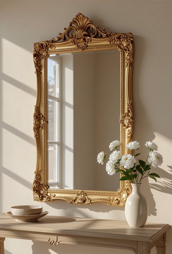 preserve ornate gilt framed elegance