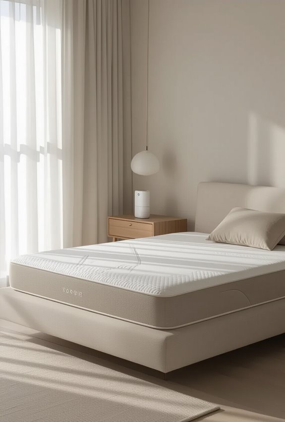 pressure mapped sleep monitoring mattress