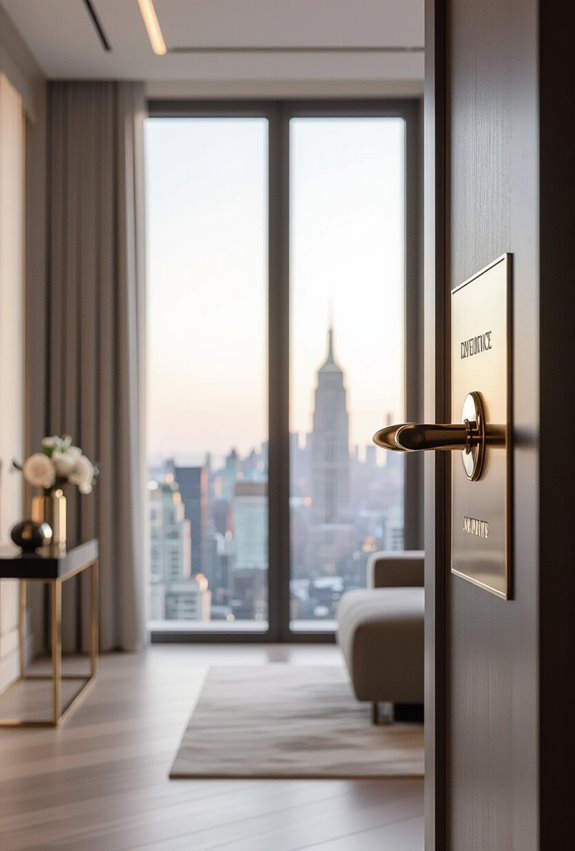 prestigious top floor address prestige