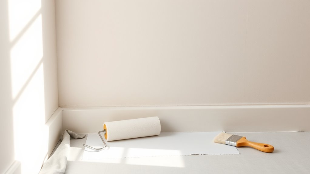 prime new drywall properly