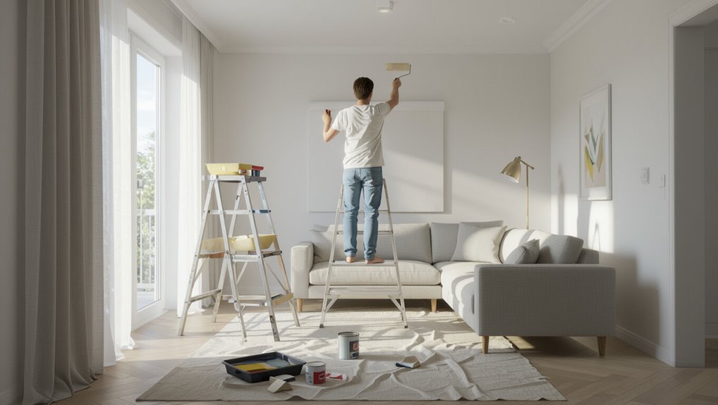 primer not suitable ceiling paint