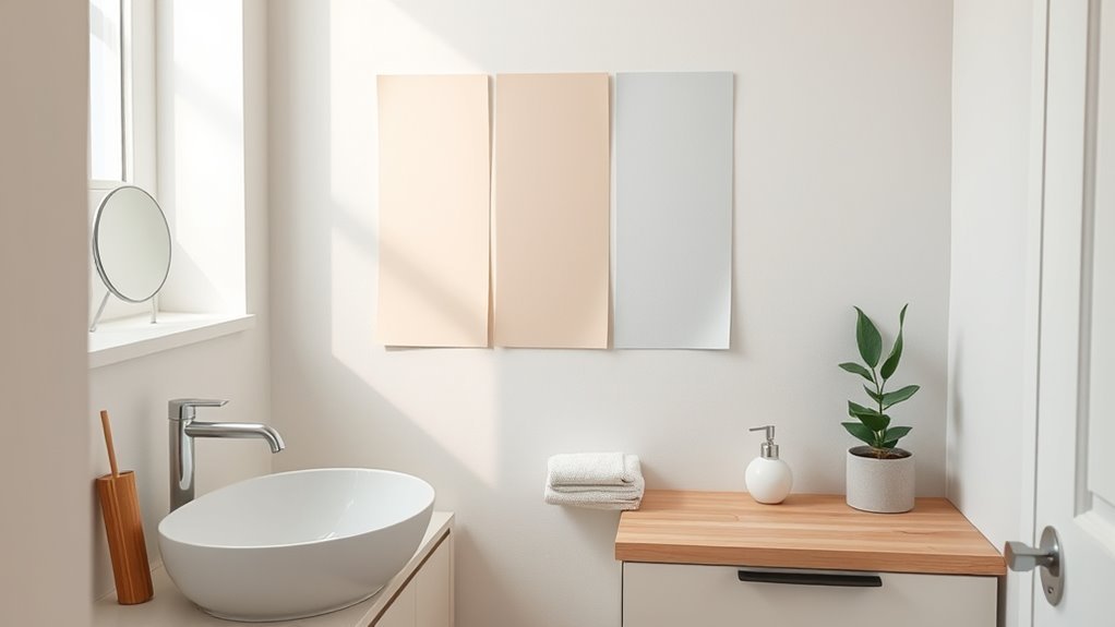 prioritize bathroom paint qualities