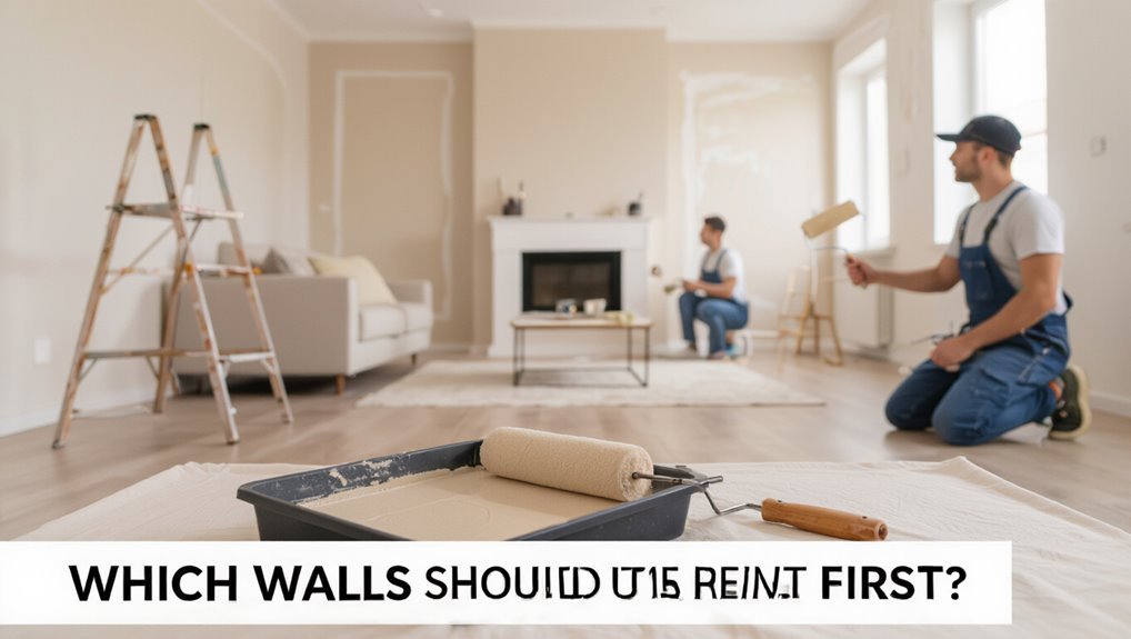 prioritize focal walls first