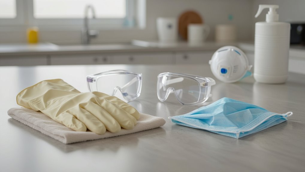 prioritize safety gear first