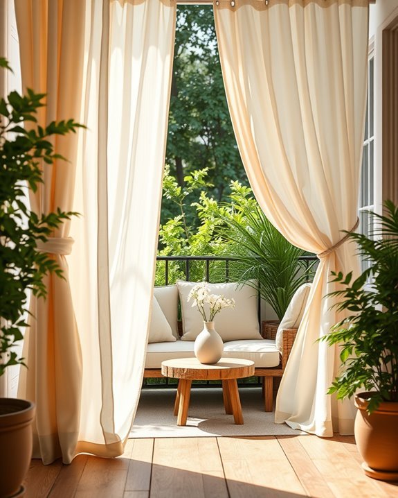 privacy and comfort outdoors