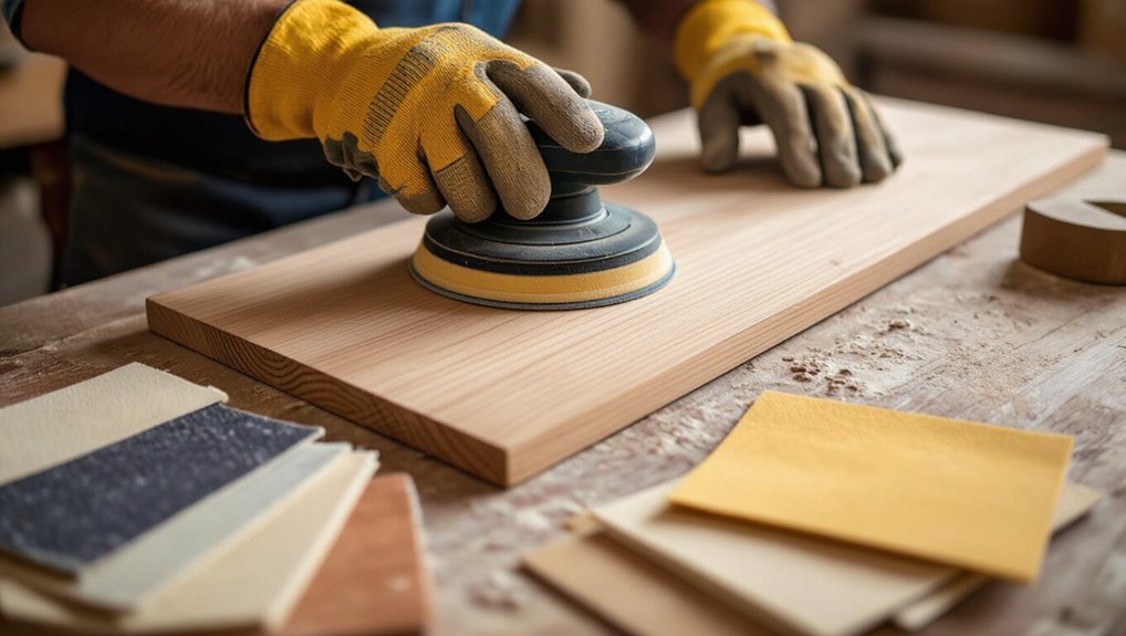progressive sanding for smoothness