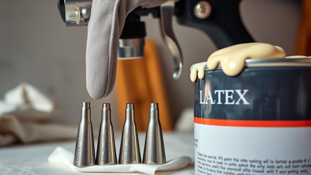 proper nozzle size selection