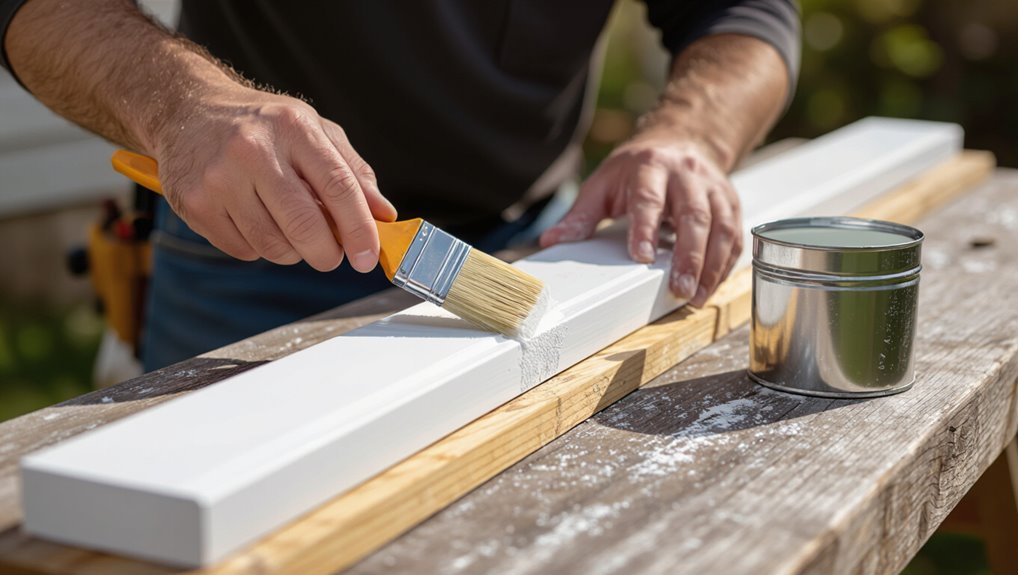 proper pvc trim priming