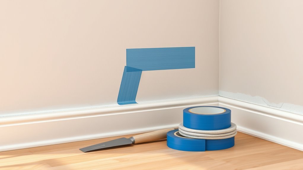 proper taping and sealing