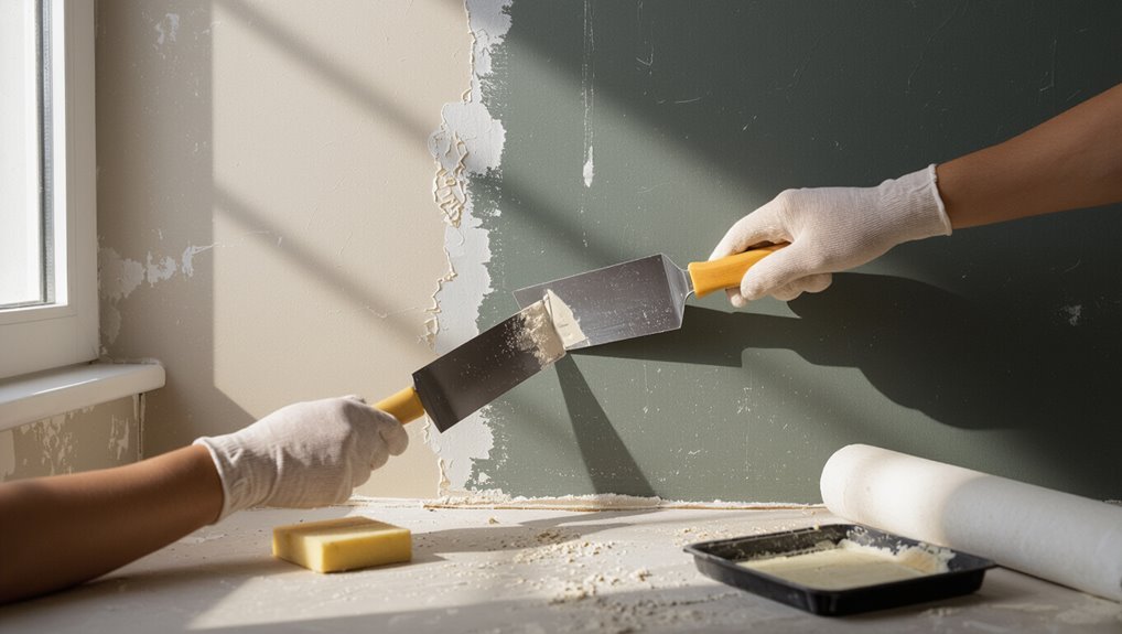 proper wall preparation essential