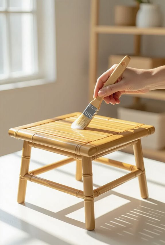 protect bamboo with clear sealant