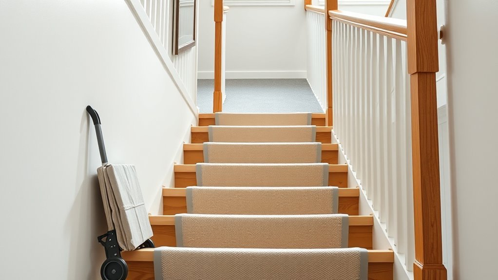 protect railings and stairs