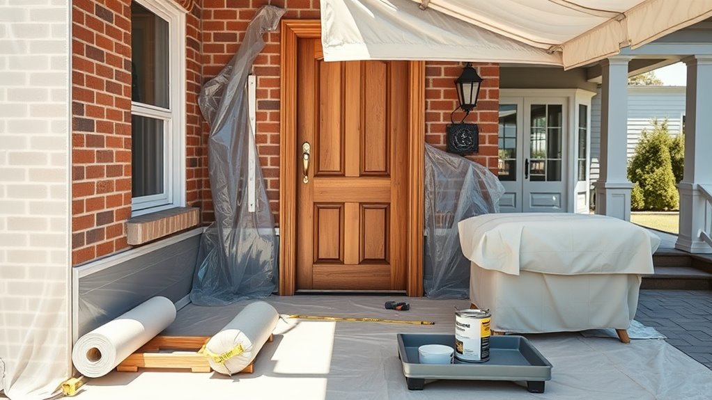 protect surfaces during painting