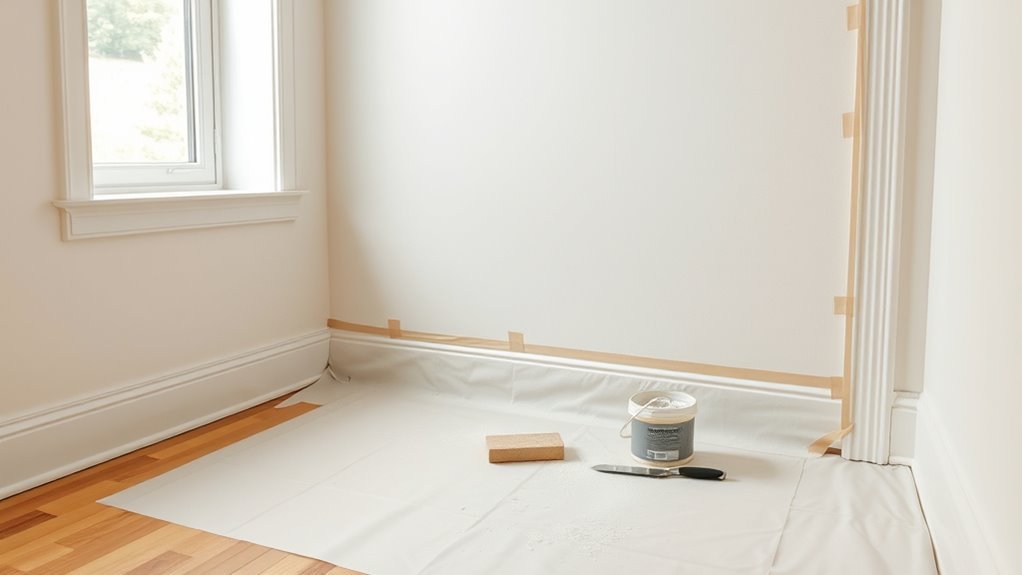 protect surfaces during painting