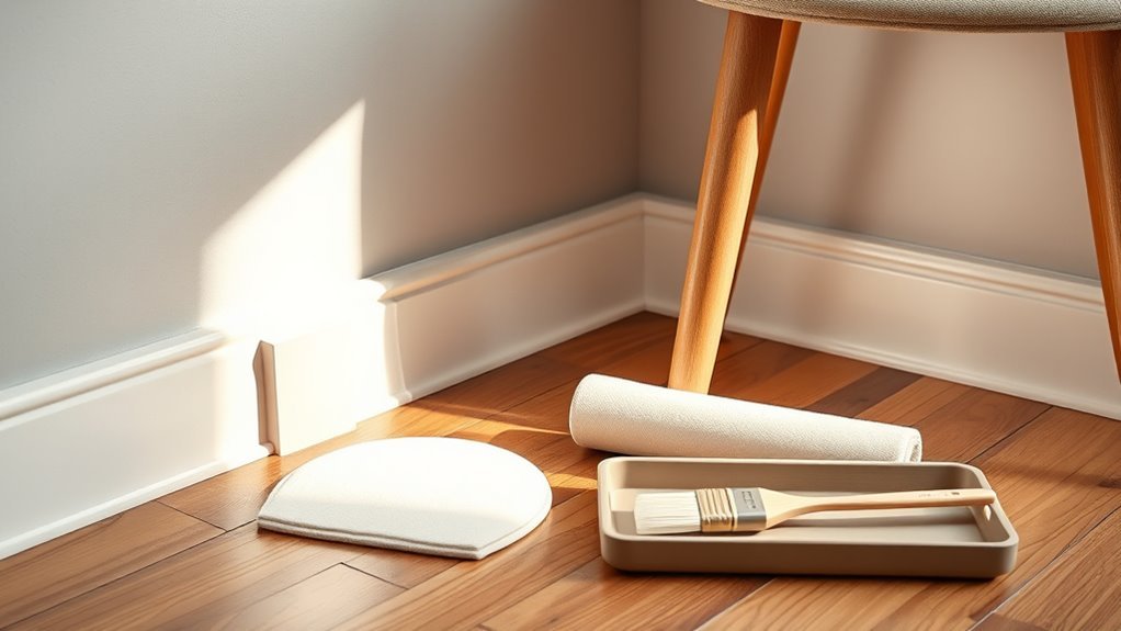 protect walls during painting