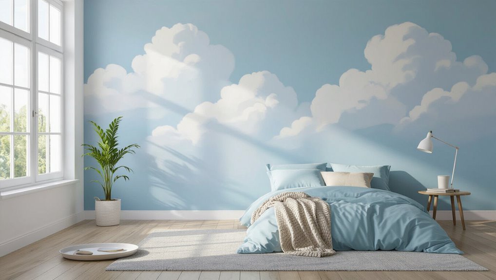 quick afternoon cloud painting