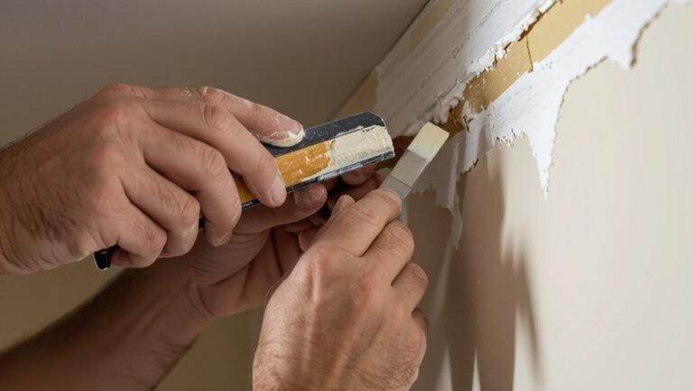 quick ceiling line fix