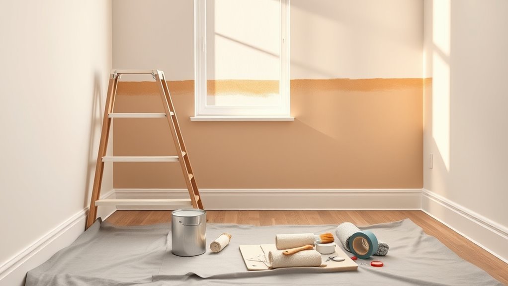 quick wall painting guide