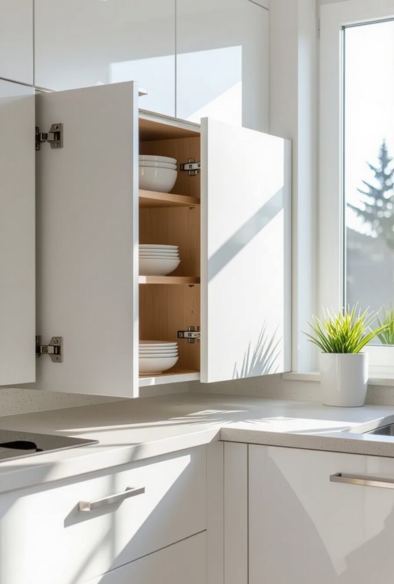 quiet durable soft close hinges