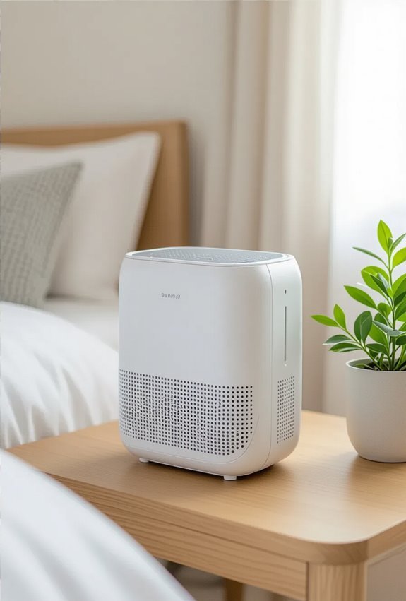 quiet hepa bedroom air cleaner