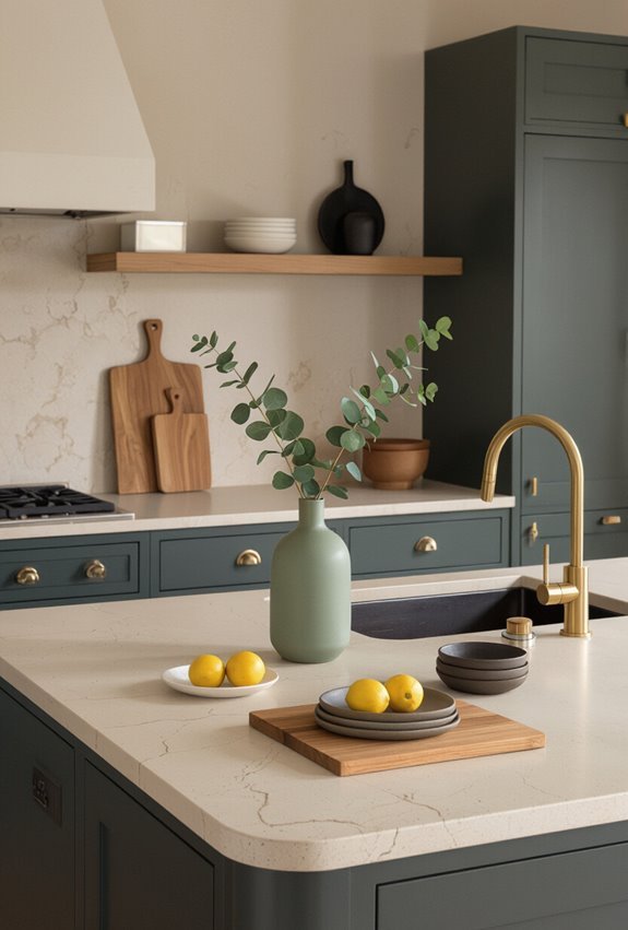 quiet sophisticated matte kitchen design