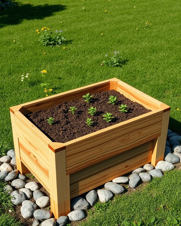 raised bed for vegetables