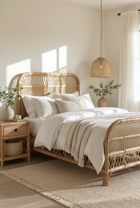 rattan wicker enhance natural ambiance