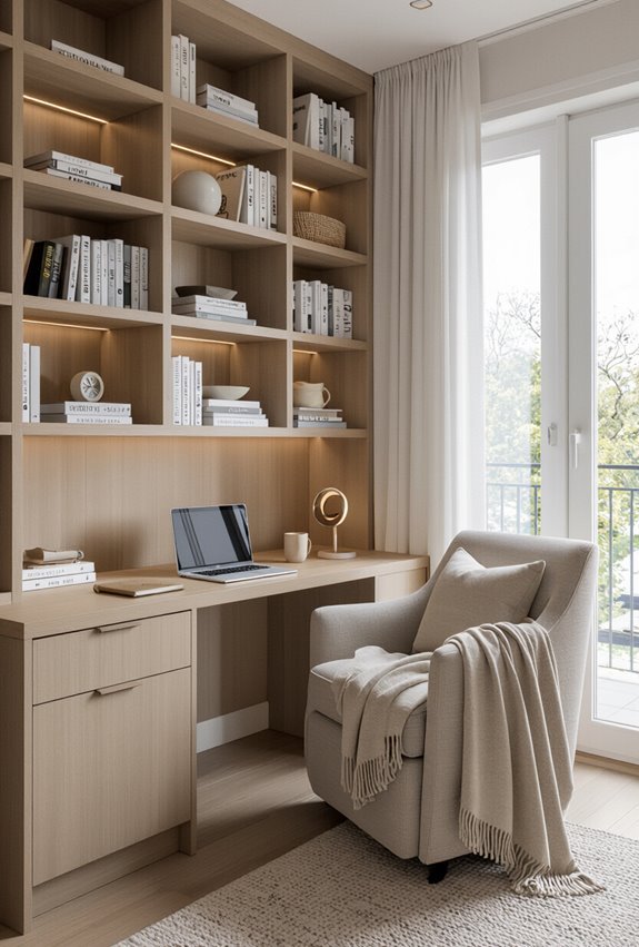 reading nook workspace combo