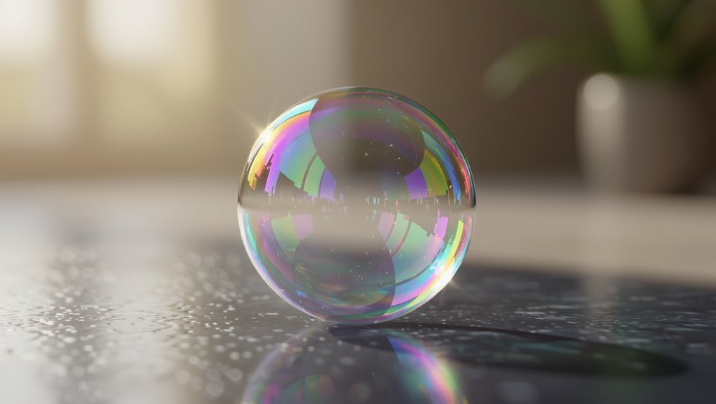 realistic bubble painting techniques