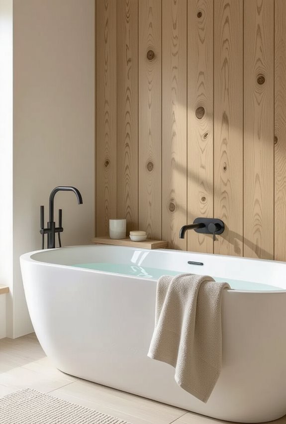 realistic low maintenance wood look panels
