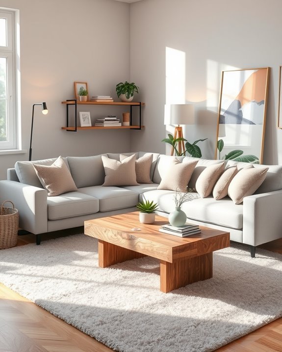 rearrange and declutter space