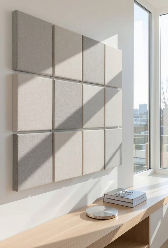 rearrangeable magnetic acoustic panels