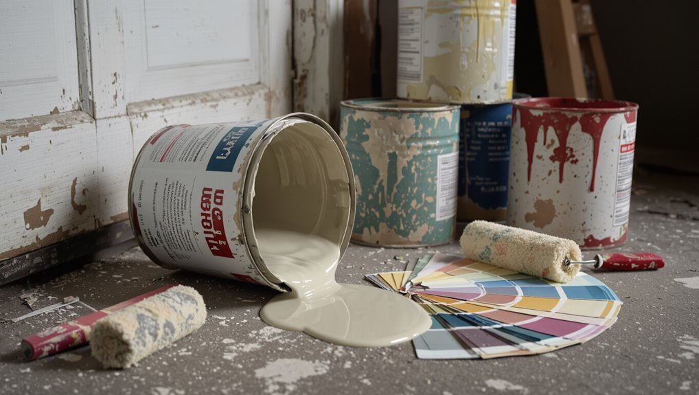 reasons to discard paint