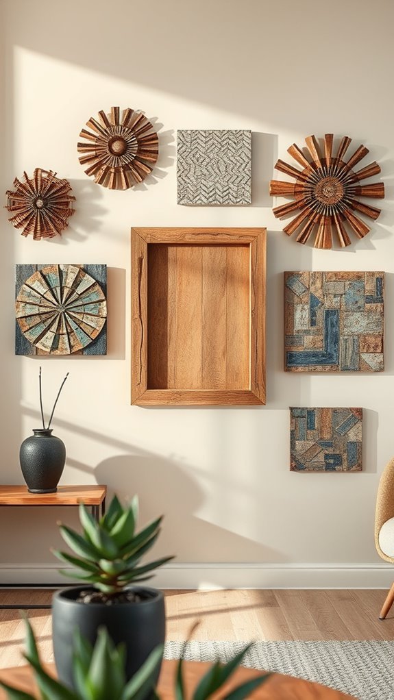 reclaimed materials for decor