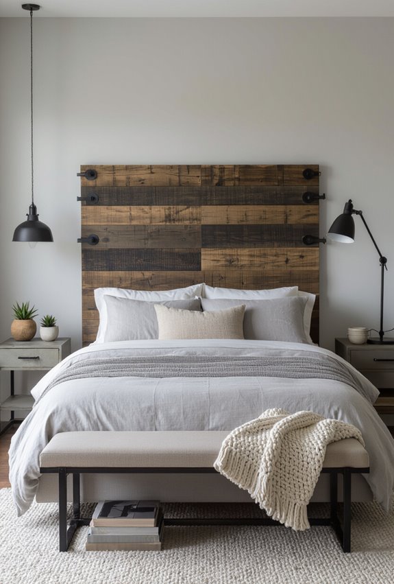 reclaimed materials sturdy mounting
